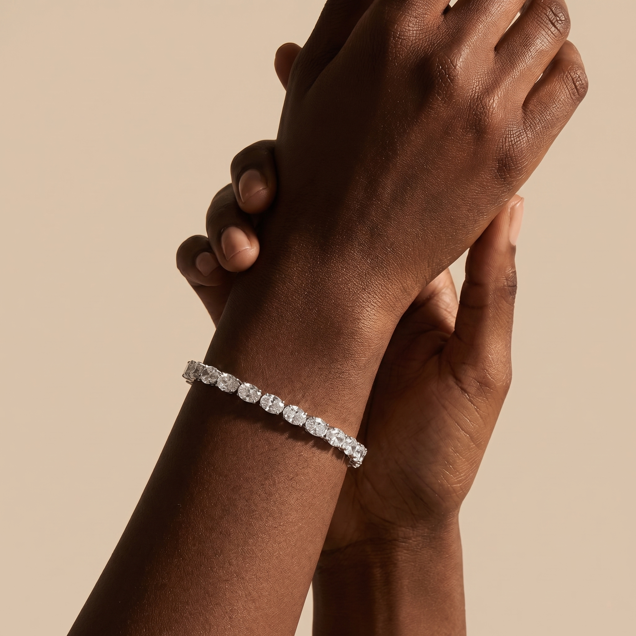 Eclipse - Oval Cut Tennis Bracelet