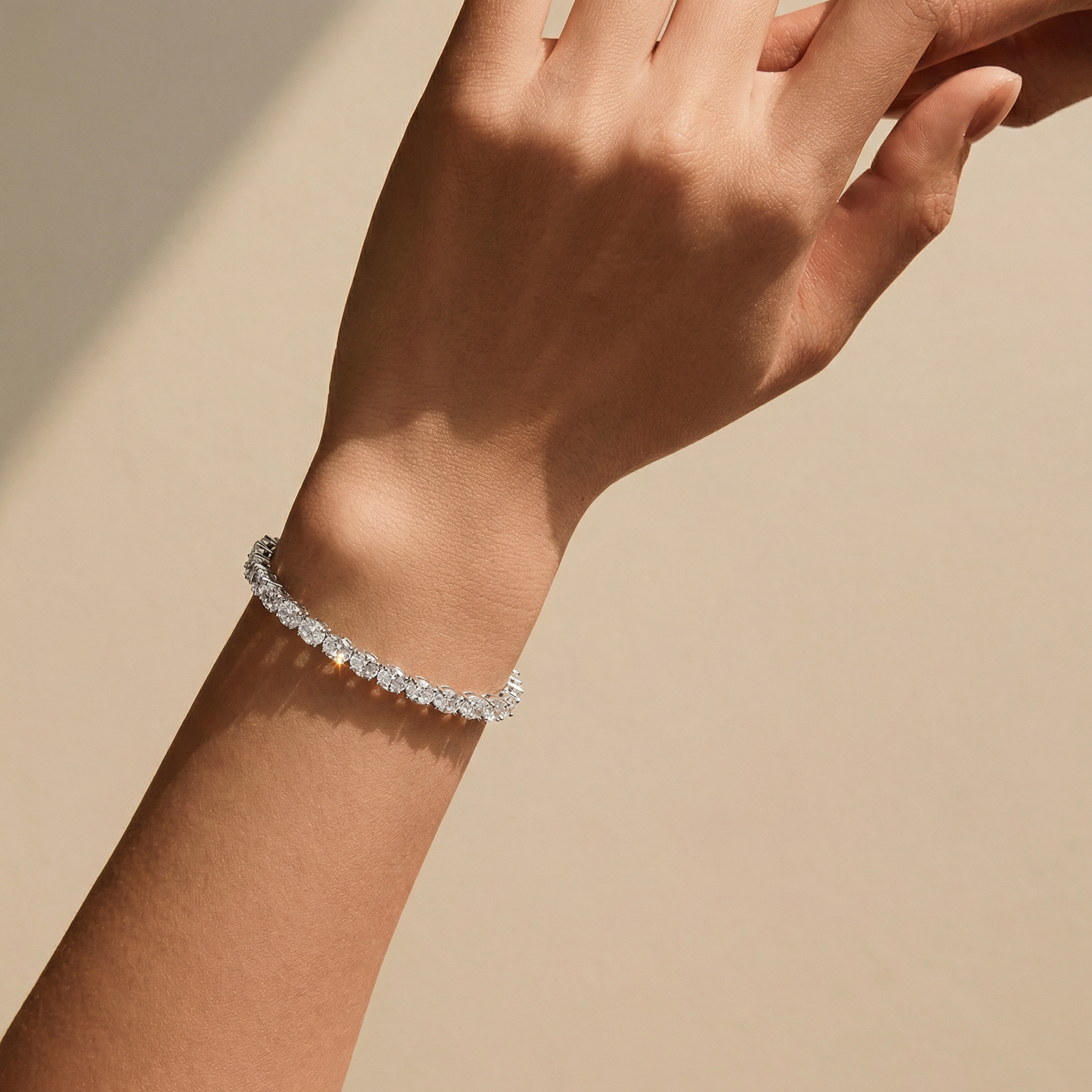 Eclipse - Oval Cut Tennis Bracelet