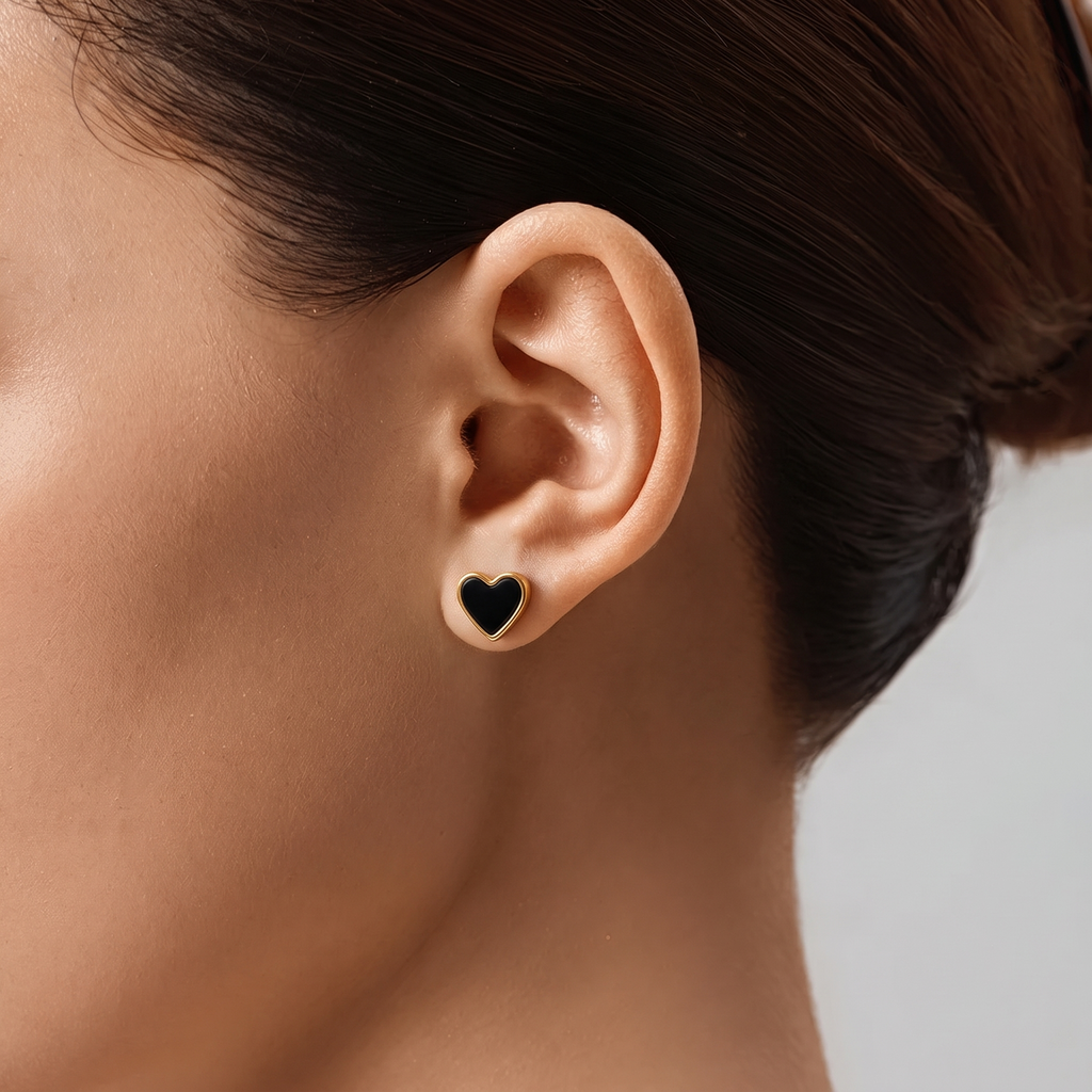 Faith Heart Earrings