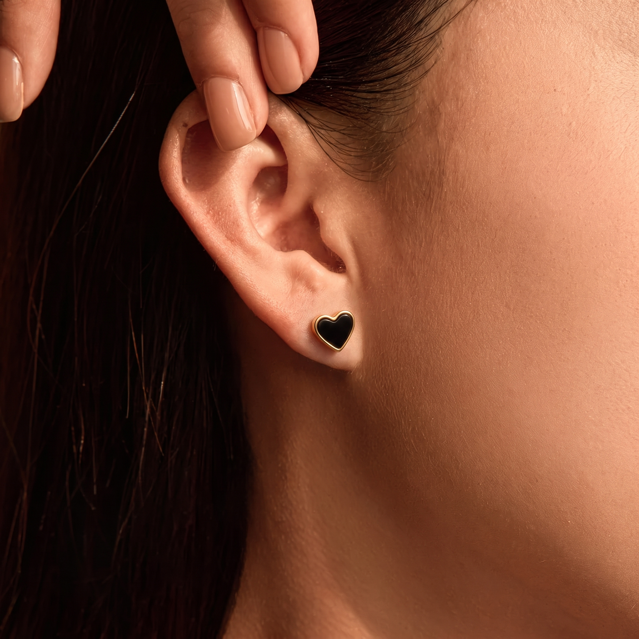 Faith Heart Earrings