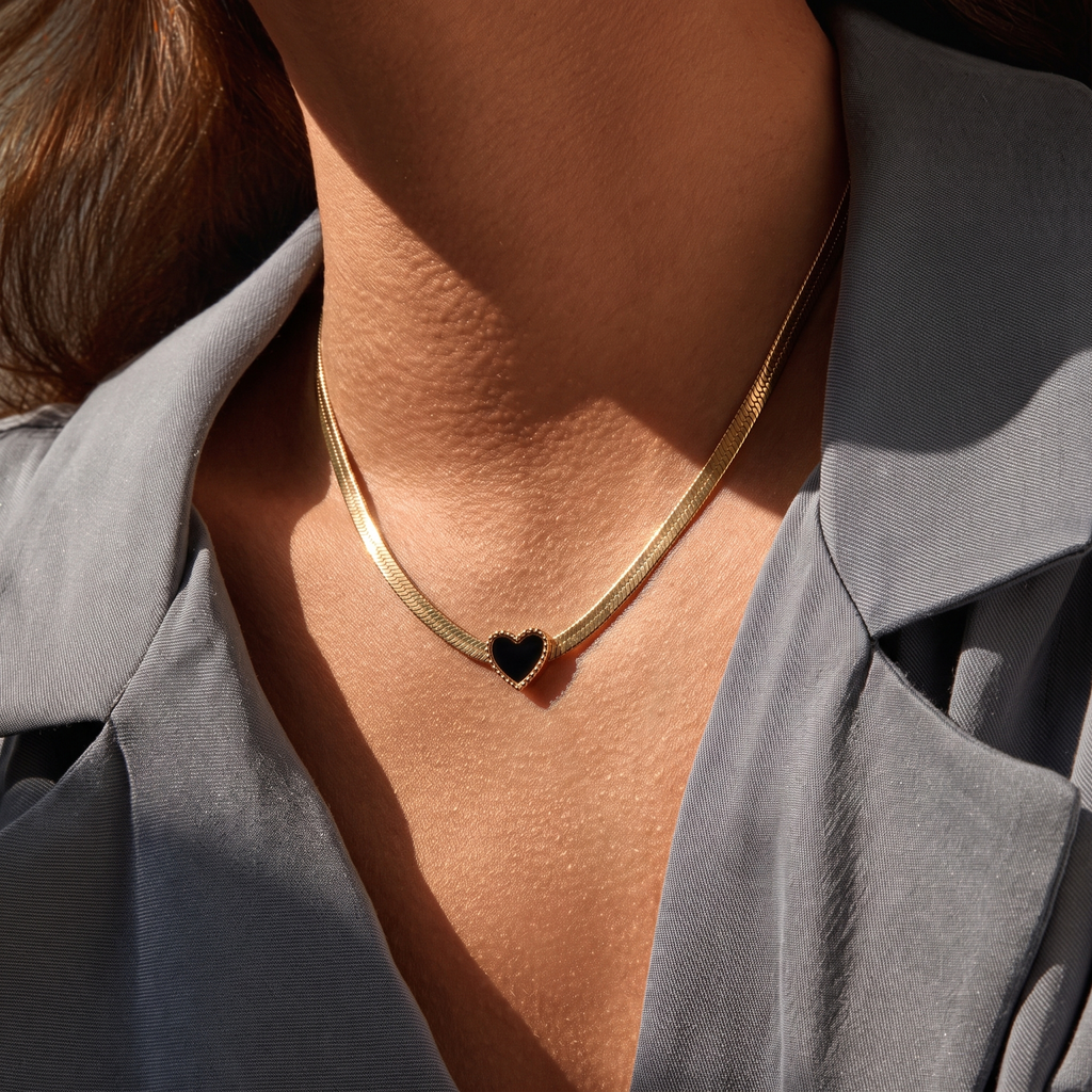 Faith Heart Necklace